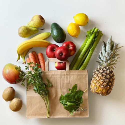 warzywa i owoce ze szczerego pola